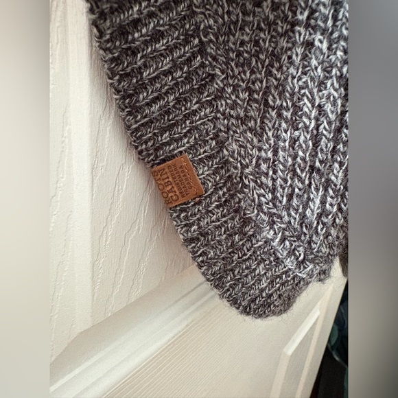 Roots kids cabin poncho shawl grey size small/medium girls - Picture 4 of 10